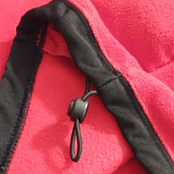 1/4 Zip Soft Fleece Sweatshirt Side Pockets Drawstring Bottom - Picture 12 of 16